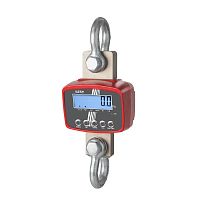 Digital crane scale HFD 3T-3ruggedwith LCD displaywith rechargeable battery