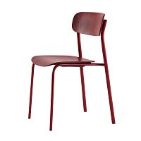 Traditional chair S 243indoormolded plywoodsteel base