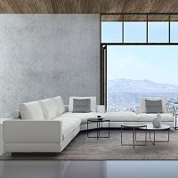 Modular sofa VOGUEcornercontemporaryfabric