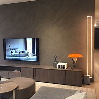 Floor-standing lamp MIRmetalconcretecontemporary
