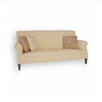 Traditional sofa BEGONIAfabricleathergray