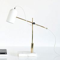 Table lamp DS-CTLbrasssteelmarble
