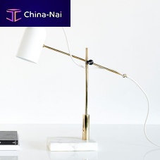 Table lamp DS-CTLbrasssteelmarble