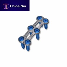 Cervical arthrodesis plate AURAanterolaterallockingmetallic