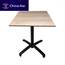 Contemporary table laminatemetal baserectangular