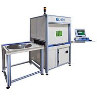 Laser marking machine loading and unloading system TOWERMARK XLengravingautomatic