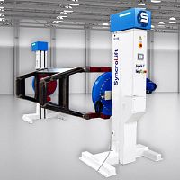 Head and tailstock positioner Syncroliftmotorizedelectromechanicalrotary