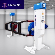 Head and tailstock positioner Syncroliftmotorizedelectromechanicalrotary