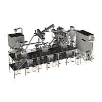 Battery recycling plant crushingfor process lines