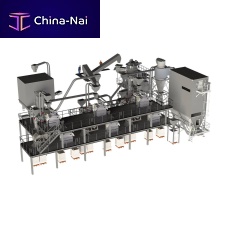 Battery recycling plant crushingfor process lines