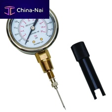 Dial pressure gauge 102inclined tubefor air