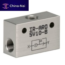Spool pneumatic directional control valve pneumatically-operated