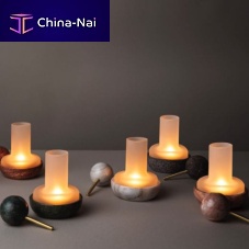 Marble tealight holder