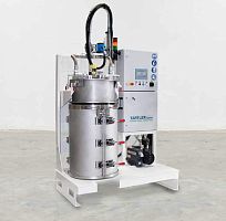 Automated filling station TAVA series drumfor pasty productsfor liquids