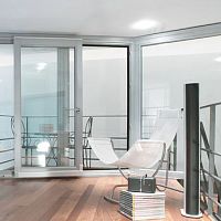 Aluminum window KF 240PVCslidingtilt-and-turn