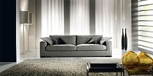 Contemporary sofa MAXfabricgray3-seater