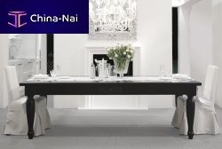 Traditional table GALLERYlacquered woodlacquered wood baserectangular