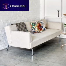 Sofa bed JUSTcontemporaryfabricbeige