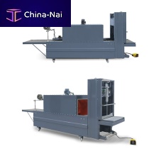Semi-automatic shrink wrapper QP-1000-SSPwith shrink tunnel