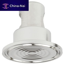 Diaphragm seal with threaded connection 990 seriesfor sterile environmentsfor pressure gaugesfor the food industry