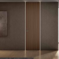 Interior door Controlucewoodenswingcontemporary