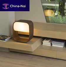 Table lamp 1968fabricwoodencontemporary