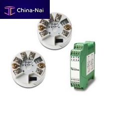 DIN rail mount temperature transmitter TR seriesRTDtype K thermocoupletype S thermocouple