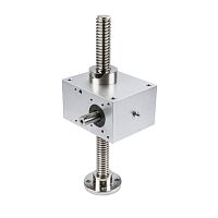 Trapezoidal screw jack SEL seriesball screwworm gearsafety nut