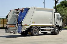 Mixed waste compactor mobilehydraulic