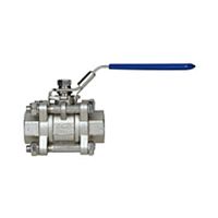 Ball valve levershut-offreducing