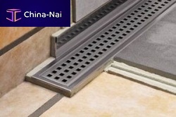 Linear shower drain SCHLUTER®-KERDI-LINE