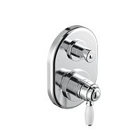 Shower mixer tap 3254MC - PVfor bathtubbuilt-inchromed metal