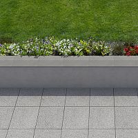 Concrete wall coping OPTIAL300double-slope