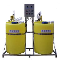 Dosing unit with piston pump for the chemical industryautomatic