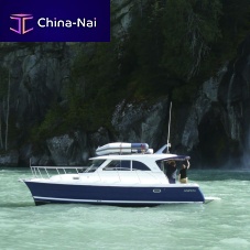Catamaran cabin cruiser C90inboardwith enclosed cockpitsport-fishing
