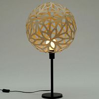 Table lamp FLORALmetalbambooplywood