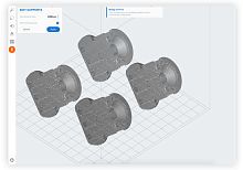 Modeling 3D printing software PreFormCAD