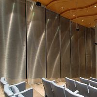 Metal wire partition fixedcommercialdecorative
