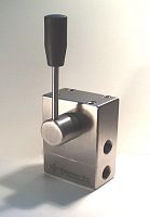 2/2-way hydraulic directional control valve NRV 2/2seatlever-operatedcompact