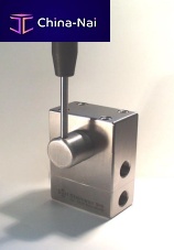2/2-way hydraulic directional control valve NRV 2/2seatlever-operatedcompact