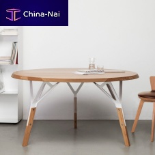 Contemporary dining table Stammtischoakplywoodlinoleum