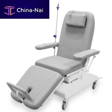 Electric dialysis chair 3-sectionon castersTrendelenburg