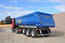 Dump semi-trailer MPHS series3-axle2-axleself-propelled