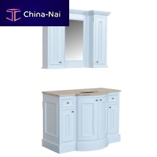 Free-standing washbasin cabinet HOLT03oaktraditionalwith door