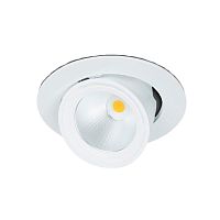 Recessed ceiling spotlight FL LEDroundIP20