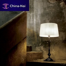 Table lamp DOUCEmetalfabrictraditional