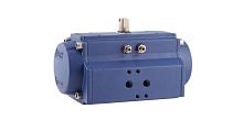 Pneumatic valve actuator rotaryrack-and-piniondouble-acting