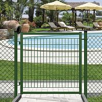 Electro-welded steel garden gate Economy