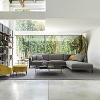 Modular sofa TIME BREAK cornercontemporaryfabric