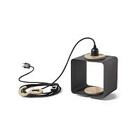Pendant lamp LAMPANIAfloor-standingaluminumoak